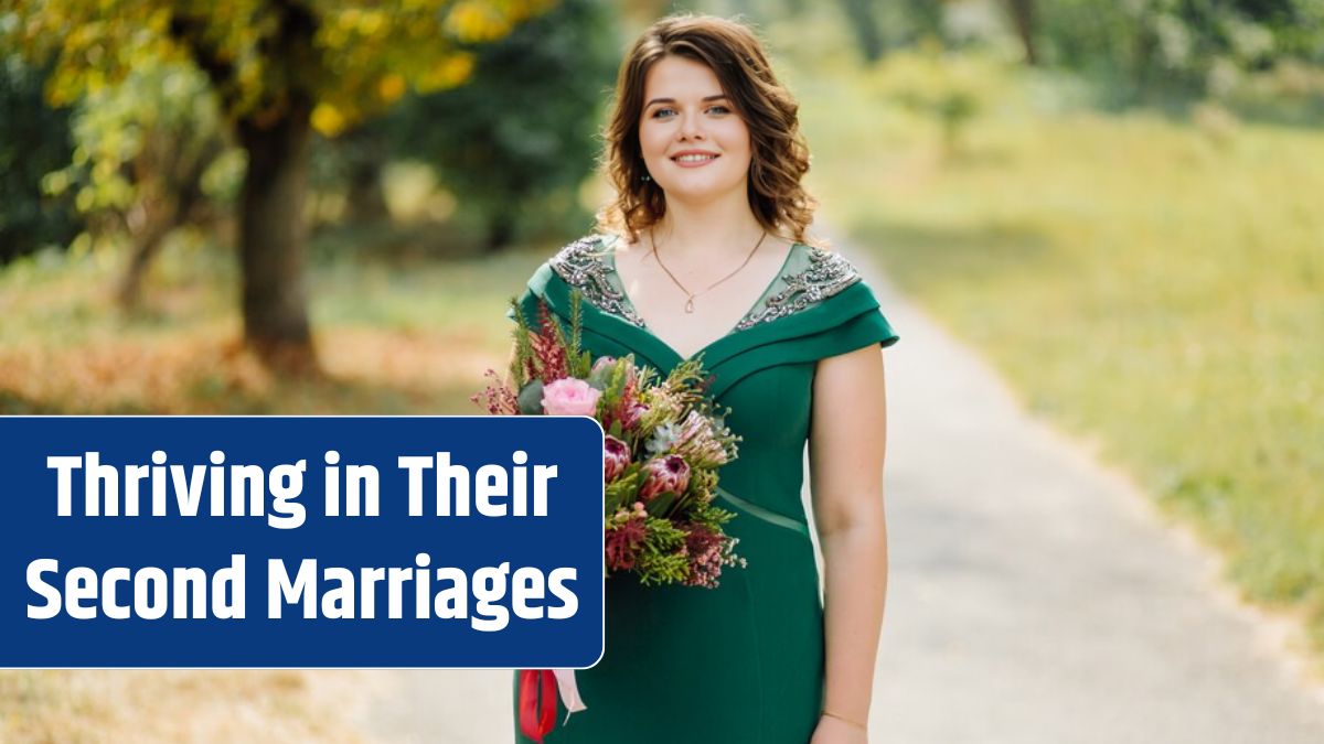 A beautiful bride wearing green wedding dress.